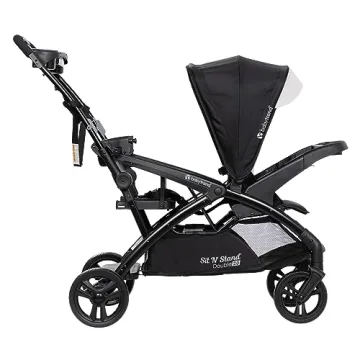 Baby Trend Sit N' Stand Double Stroller & Car Seat Combo