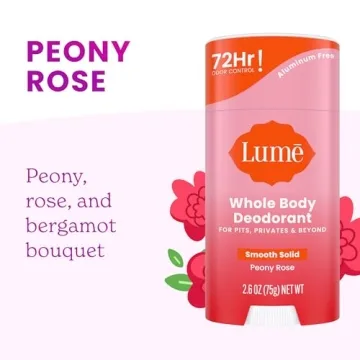 Lume Solid Deodorant - 72 Hour Odor Control, Fragrance Free