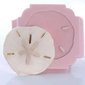 Sand Dollar Silicone Mold for Crafts and Baking