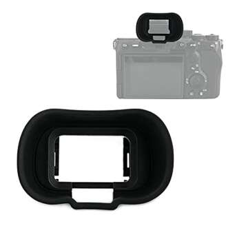 Comfortable Soft Silicon Viewfinder Eyecup for Sony Alpha Cameras