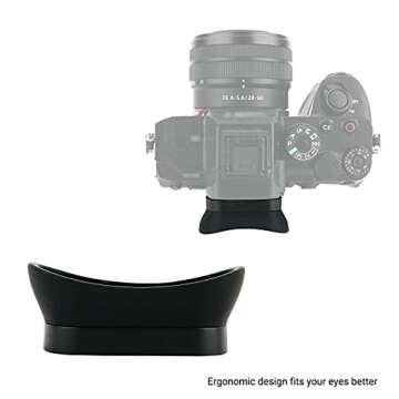 Comfortable Soft Silicon Viewfinder Eyecup for Sony Alpha Cameras