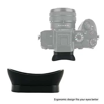 Comfortable Soft Silicon Viewfinder Eyecup for Sony Alpha Cameras