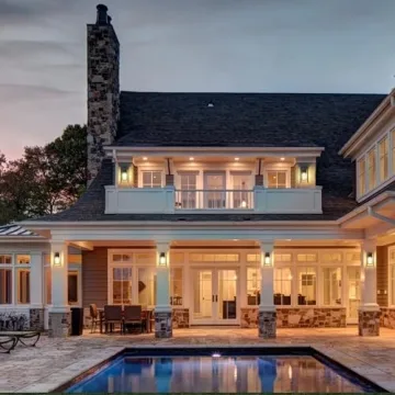 Elegant Dusk to Dawn Outdoor Wall Light Fixtures 2-Pack