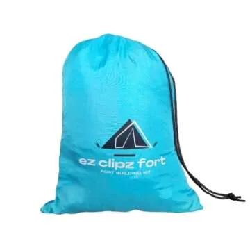 ez clipz Fort Building Kit - Lightweight Blanket & Clips