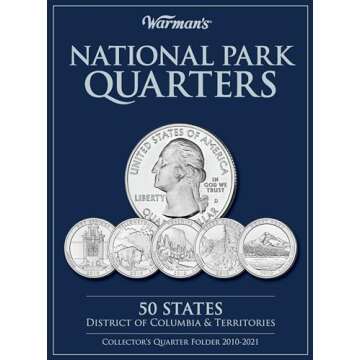National Park Quarters: 50 States + District of Columbia & Territories: Collector's Quarters Folder ...