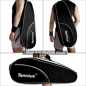 Spacious Tannius Tennis Bag - Lightweight & Durable