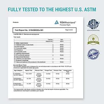 TOP Bright Toddler Wooden Race Ramp for Ages 2-4