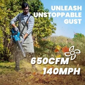 DongCheng 40V Cordless Leaf Blower 650 CFM Power
