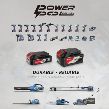 DongCheng 40V Cordless Leaf Blower 650 CFM Power