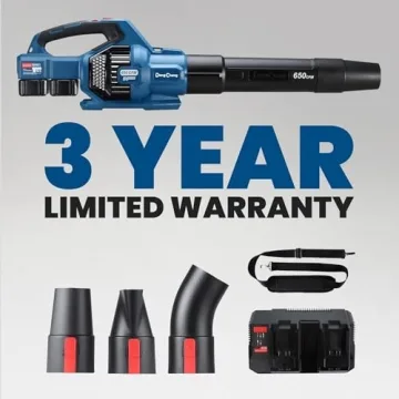 DongCheng 40V Cordless Leaf Blower 650 CFM Power