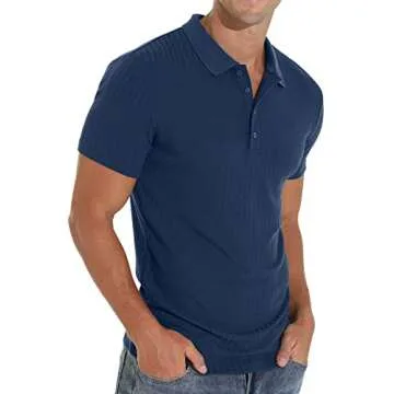 Askdeer Men's Slim Fit Polo Shirts for Every Occasion