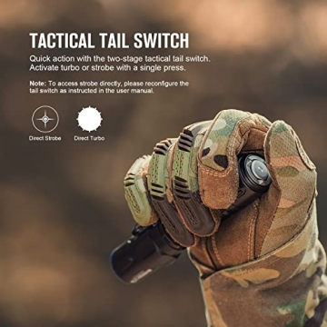 Olight Warrior 3S Tactical Flashlight 2300 Lumens