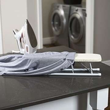 Household Essentials 120001 Accessory Sleeveboard Mini Ironing Board | White