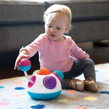 Fat Brain Toys Klickity Baby Toy for Curious Babies