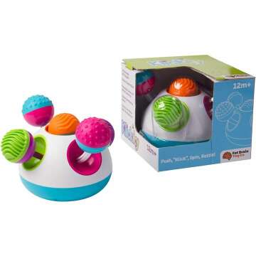 Fat Brain Toys Klickity Baby Toy for Curious Babies