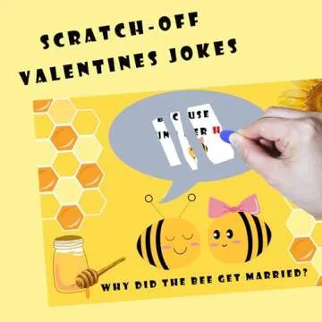 UAUOCU Kids Valentines Day Scratch-Off Cards 30 Pack