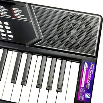 RockJam 61 Key Keyboard with Stand & Accessories