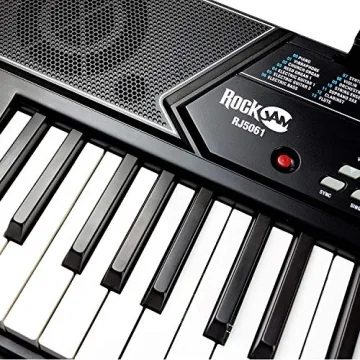 RockJam 61 Key Keyboard with Stand & Accessories