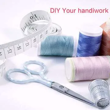 Akstore 12 PCS Soft Tape Measures Double-Scale 60-Inch/150cm Soft Tape Measure Ruler Bulk for Sewing Tailor Cloth,Medical Measurement,Body Measurements (Multicolors)