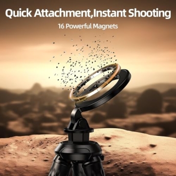 TELESIN° Magnetic Flexible Tripod for Perfect Photo Capture