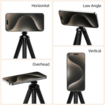 TELESIN° Magnetic Flexible Tripod for Perfect Photo Capture