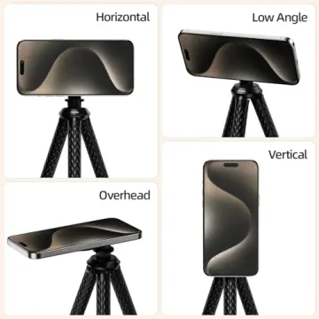 TELESIN° Magnetic Flexible Tripod for Perfect Photo Capture