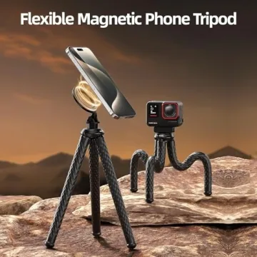 TELESIN° Magnetic Flexible Tripod for Perfect Photo Capture