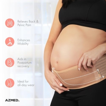AZMED Maternity Belly Band for Pregnant Women - Ultimate Comfort