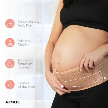 AZMED Maternity Belly Band for Pregnant Women - Ultimate Comfort