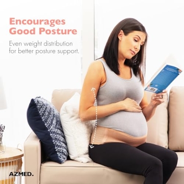 AZMED Maternity Belly Band for Pregnant Women - Ultimate Comfort