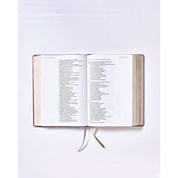 NBLA, Santa Biblia, Ama a Dios Grandemente, Interior a cuatro colores Leathersoft, Oro Rosa, Comfort Print (Spanish Edition)