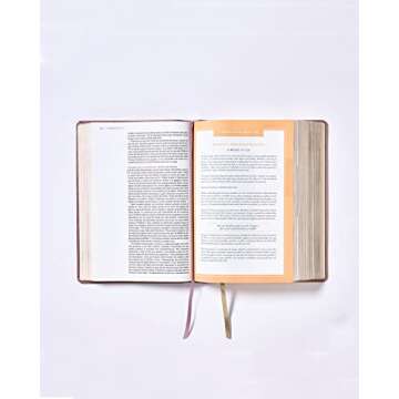 NBLA, Santa Biblia, Ama a Dios Grandemente, Interior a cuatro colores Leathersoft, Oro Rosa, Comfort Print (Spanish Edition)