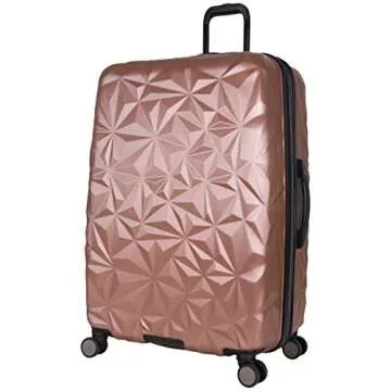 Aimee Kestenberg 28" Expandable Spinner Luggage - Stylish Rose Gold