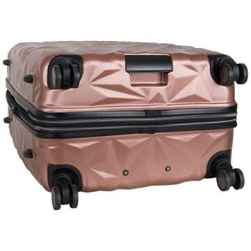 Aimee Kestenberg 28" Expandable Spinner Luggage - Stylish Rose Gold