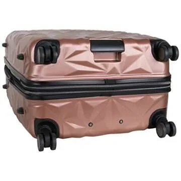 Aimee Kestenberg 28" Expandable Spinner Luggage - Stylish Rose Gold
