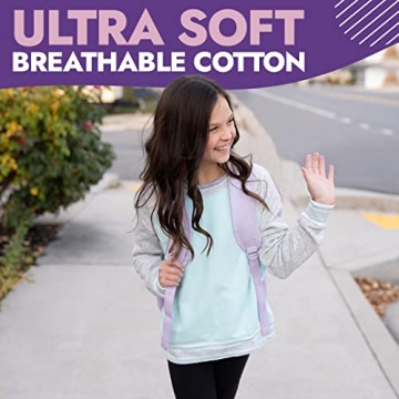 Girls Cotton Ankle Leggings Comfortable Stylish 2T Black