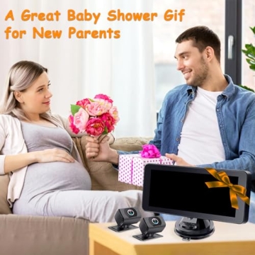 Baby Car Camera with Dual Rear-Facing HD Cameras