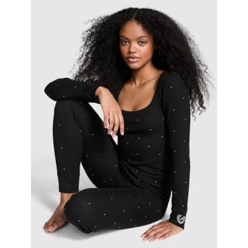 Stylish Victoria's Secret Thermal Pajama Set for Comfort