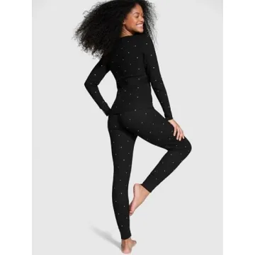 Stylish Victoria's Secret Thermal Pajama Set for Comfort