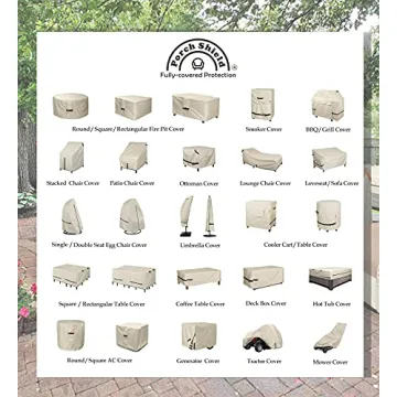 Porch Shield Premium Grill Cover 60 inch Waterproof Protection