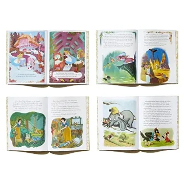 12 Beloved Disney Classic Little Golden Books Set