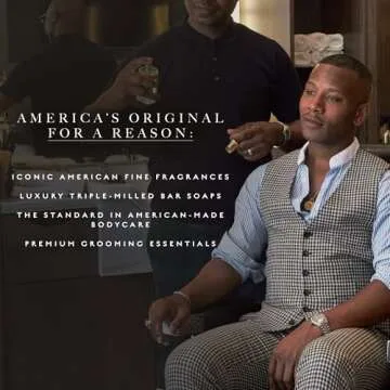 Caswell-Massey Natural Bar Soap for Men Women, Moisturizing Body Soap Bar for All Skin Types, Made with Essential Oils & Plant-Based Formula for Soft Skin, Sandalwood Explorer Scents 3x5.8 oz Gift Set