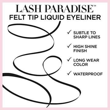 L'Oreal Paris Voluminous Lash Paradise Liquid Eyeliner, Black
