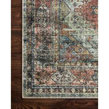 Loloi II Skye Collection SKY-06 Apricot/Mist 7'-6" x 9'-6" Area Rug