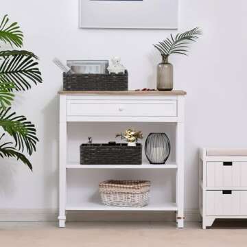 Bidtakay Long Narrow Wicker Baskets Toilet Paper Basket for Shelves 2-Pack Waterproof Imitation Small Wicker Storage Bins for Washroom Closet Blackish-tan