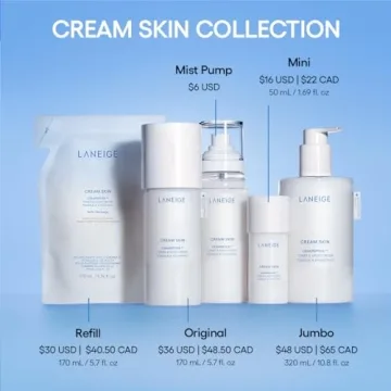 Hydrating LANEIGE Cream Skin Toner & Moisturizer Experience