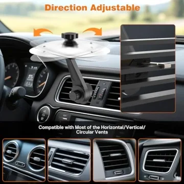 Car Cymbal Air Vent Mini Drum Set for Music Lovers