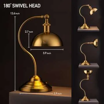 O'Bright Cordless LED Table Lamp with USB-C Charging