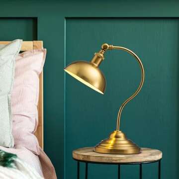 O'Bright Cordless LED Table Lamp with USB-C Charging