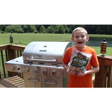 7 Flavor Smoking Wood Chip Variety Bundle - Set of 7 Large 2 lb Bags (Oak, Cherry, Mesquite, Hickory, Pecan, Apple, Alder)